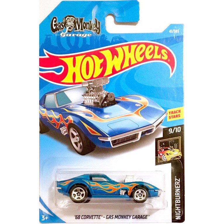 Hot wheels gas hot sale monkey 68 corvette