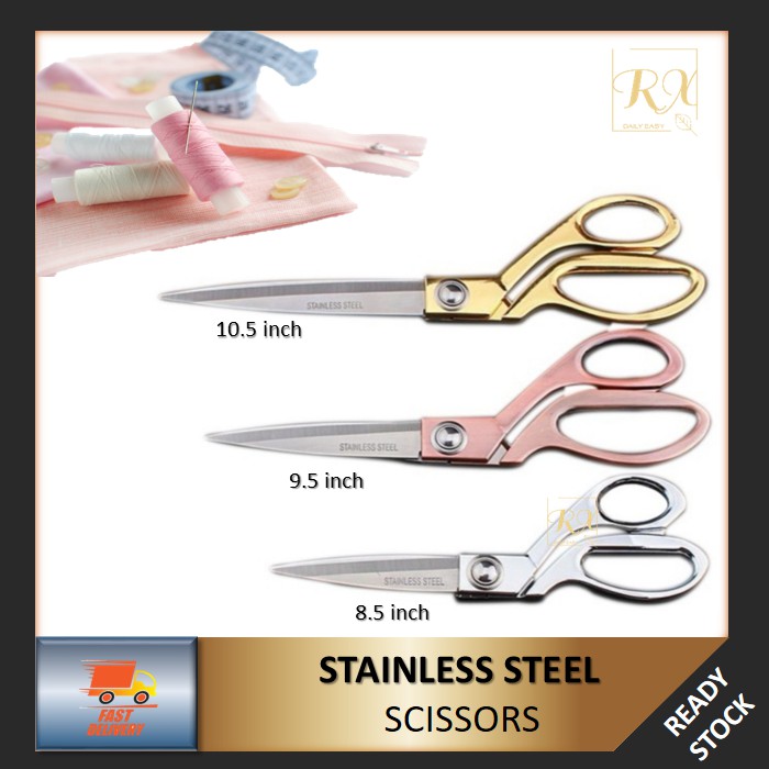 New rose gold home 8.5 / 9.5 / 10.5 inch tailor scissors fabric scissors  sewing scissors scissors scissors