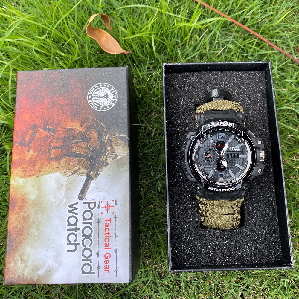 Best tactical survival watch hot sale