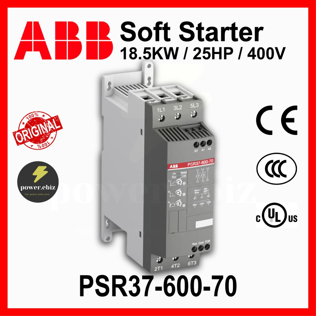 ABB PSR37-600-70 Sanftanlasser 100-240VA 1SFA896110R7000