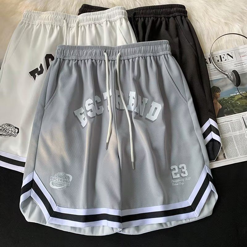 New 2022 Men's Summer Casual Shorts Men Straight Shorts Male