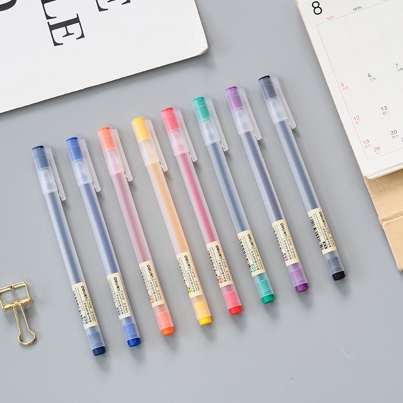 Multi-color 8 in 1 Color Ballpoint Pen Ball Point Pens Kids School Office  Supply