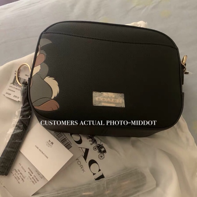 Coach thumper cheap camera bag