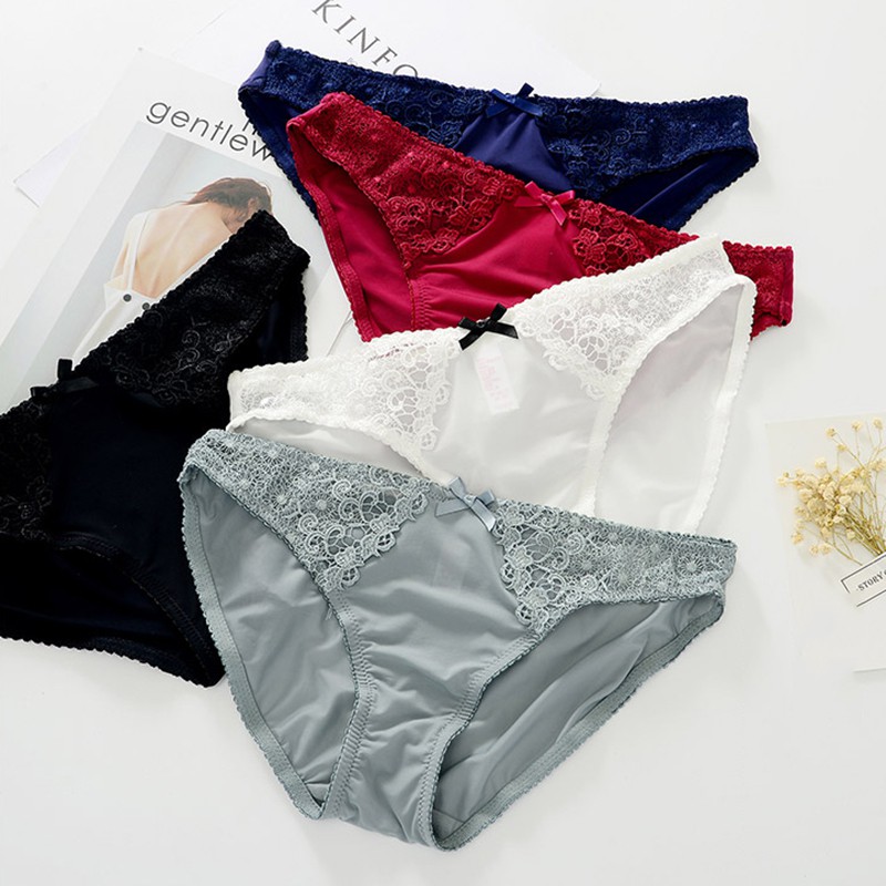 2Pcs Cotton Panties For Women Briefs Low Waist Panty Women's Seamless  Underwear Female Underpants Comfort Sexy Lingerie M-XL - AliExpress