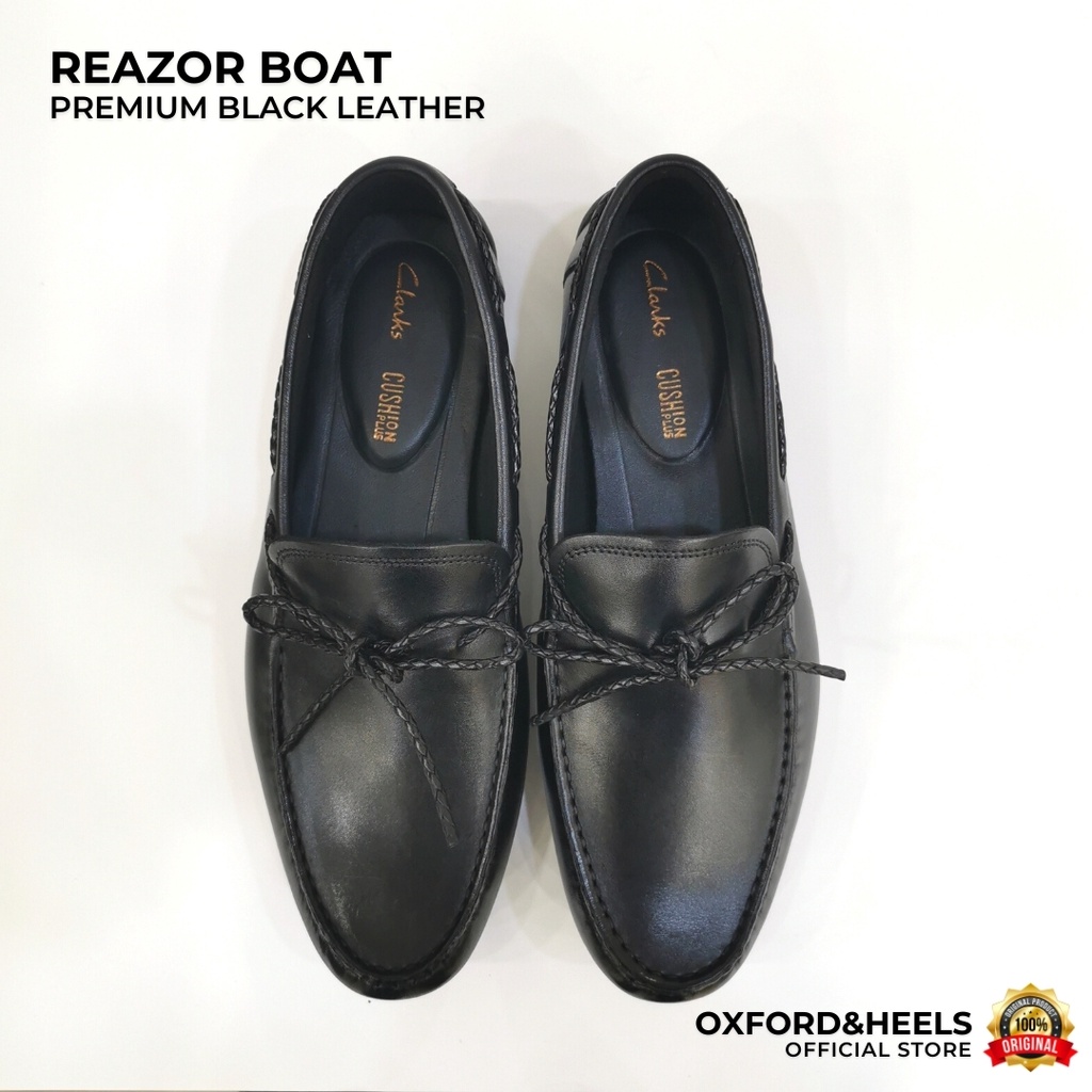 Clarks reazor hotsell drive black