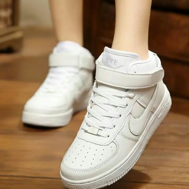 Air force 1 white high cheap cut