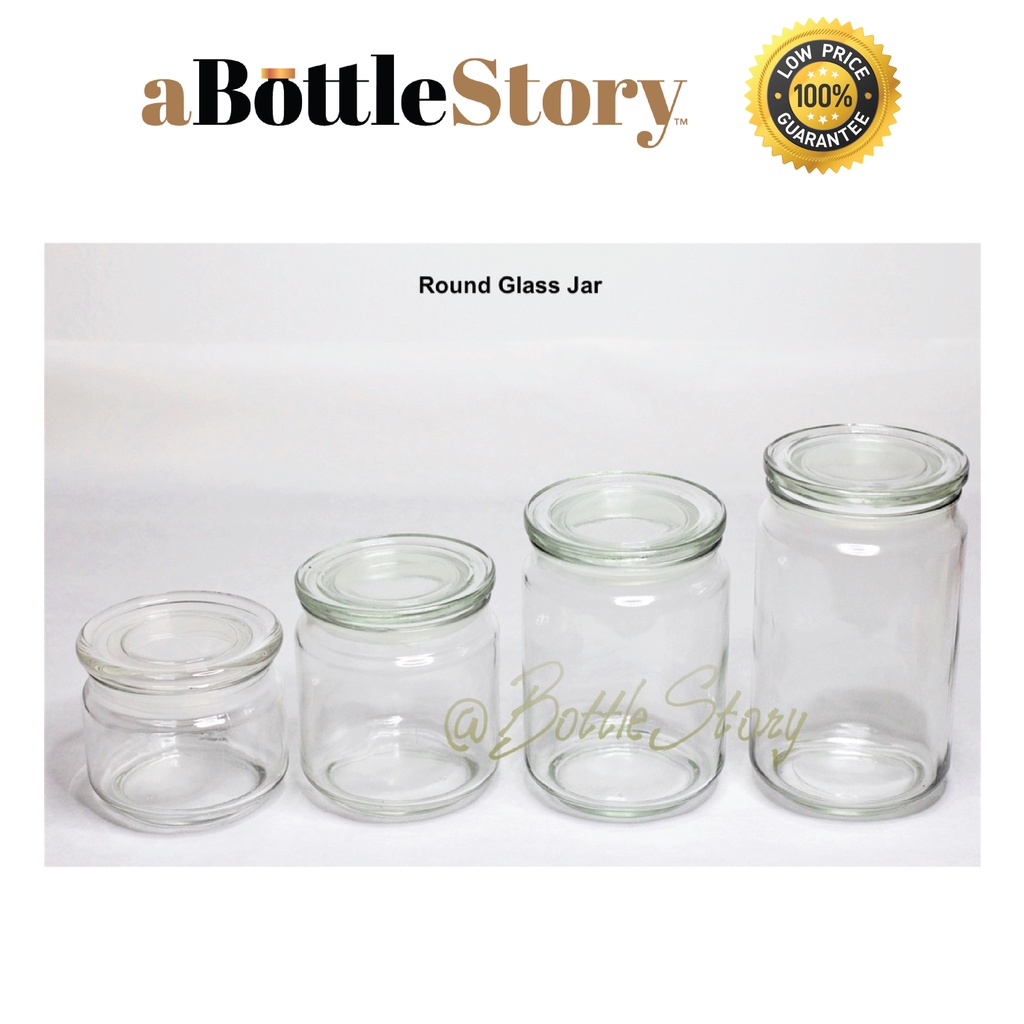 Empty 300ml 350ml Round Plastic Jar with Inner Lid Food Grade Storage  Container Leakproof Liquid Cream Bottle 1PCS