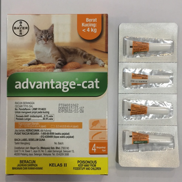 Bayer flea and tick for clearance cats