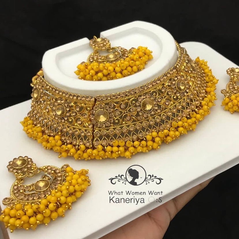 Indian hot sale choker set