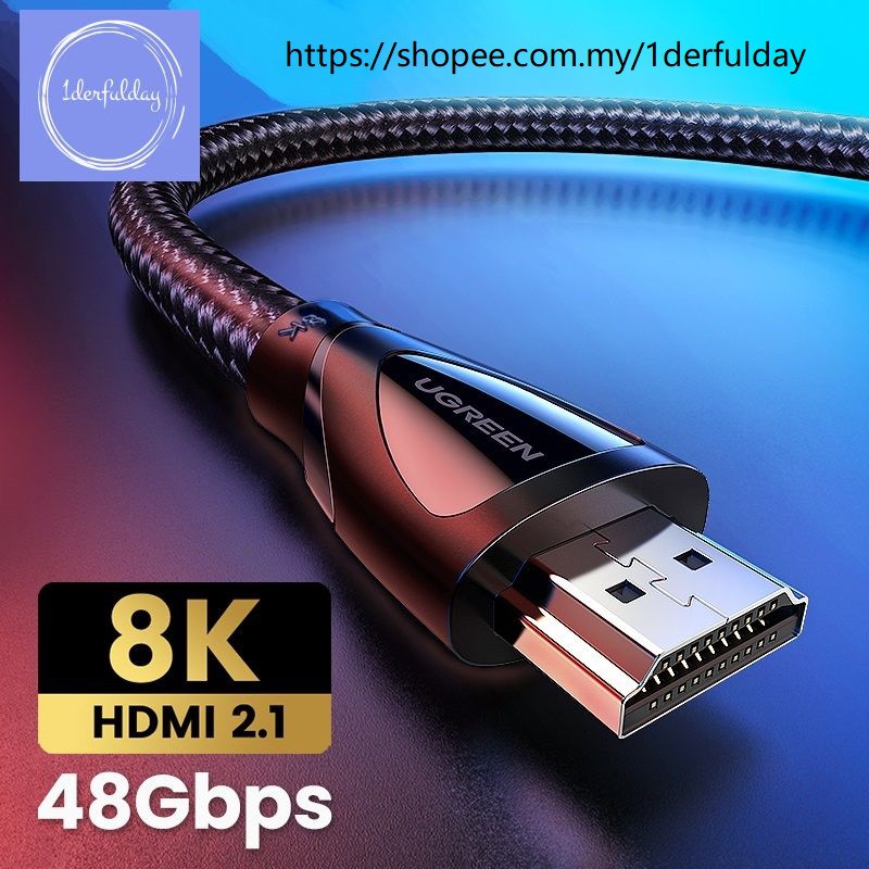 UGREEN Sony PlayStation 5 HDMI 2.1 Cable 8K/60Hz 4K/120Hz 48Gbps HDCP2.2  HDMI