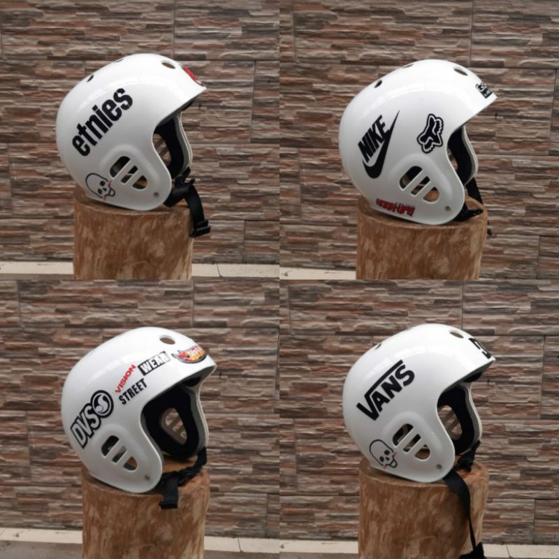 Bmx full hot sale cut helmet