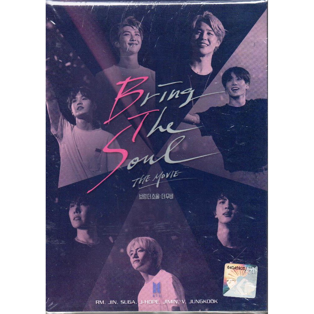 DVD BTS Bring The Soul The Movie 2019 Malaysia Edition Shopee