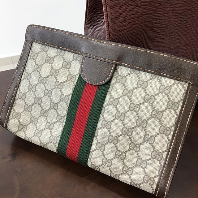 Gucci vintage best sale clutch bag