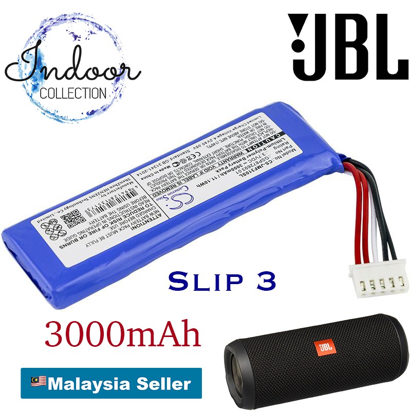 Jbl flip 2024 3 battery