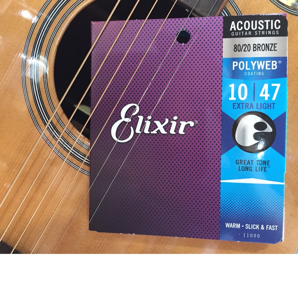 Elixir guitar deals strings price