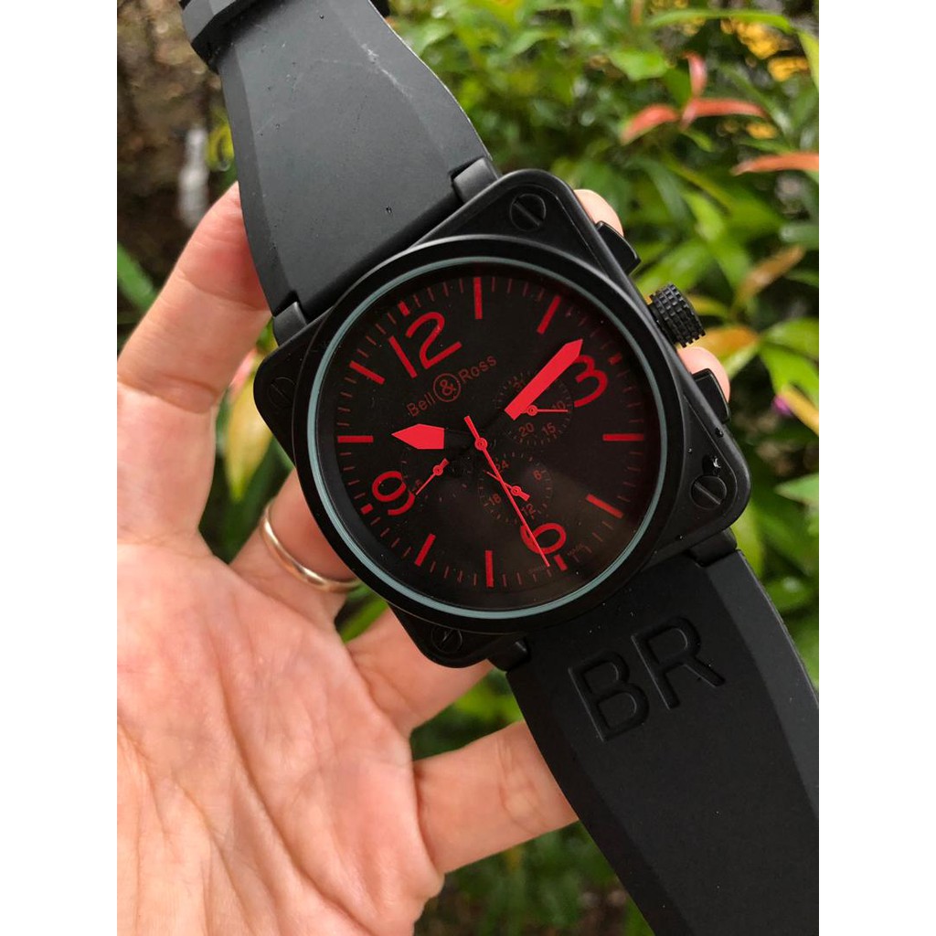 Watch Bell Ross. Warranty 1 Year. Fast Delivery. Shopee Malaysia