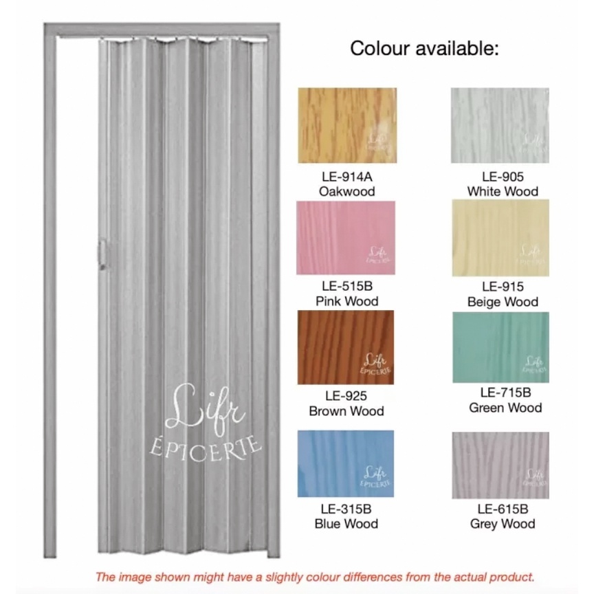 Sliding pvc deals door