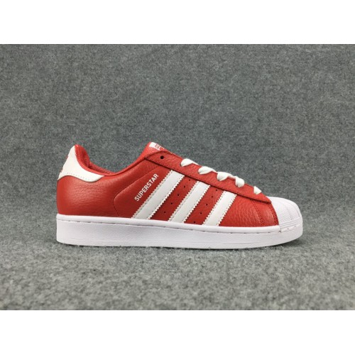 Adidas superstar store red white