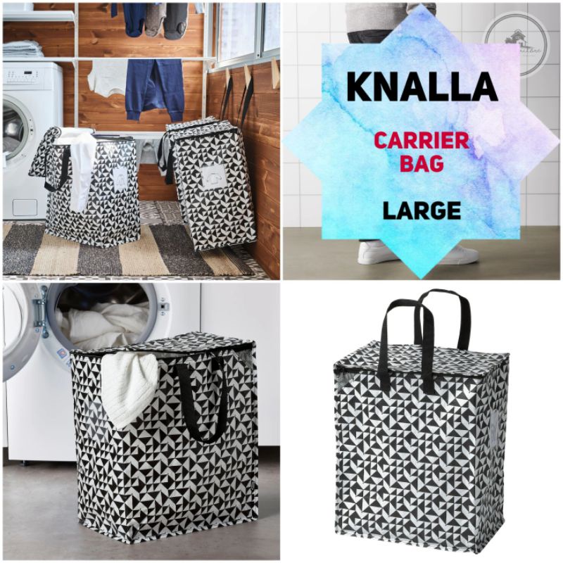 Knalla shopping outlet bag with wheels