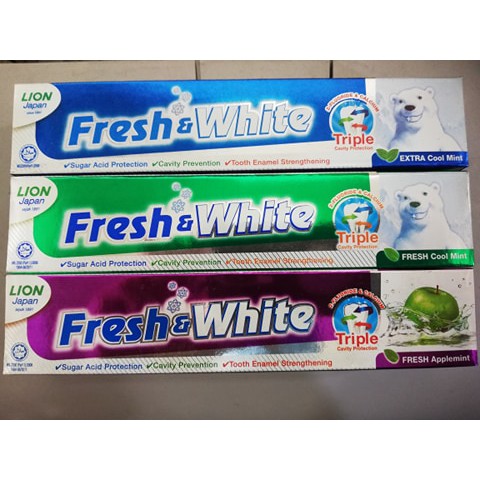 Lion fresh deals and white toothpaste