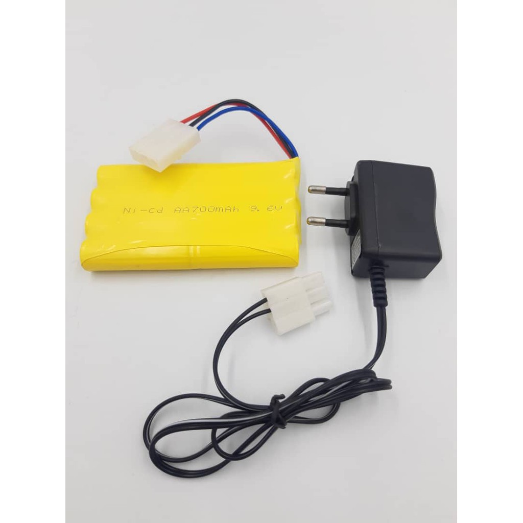 Rc car toy rechargeable battery 2024 9.6 v