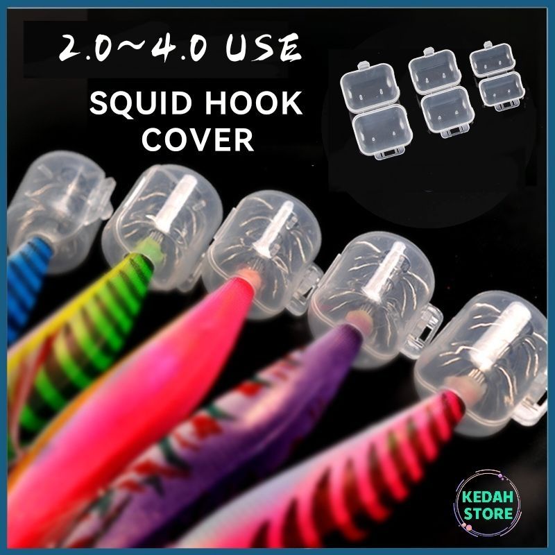 Squid Hook Cover Pelapik/Penutup Umpan Candat Sotong