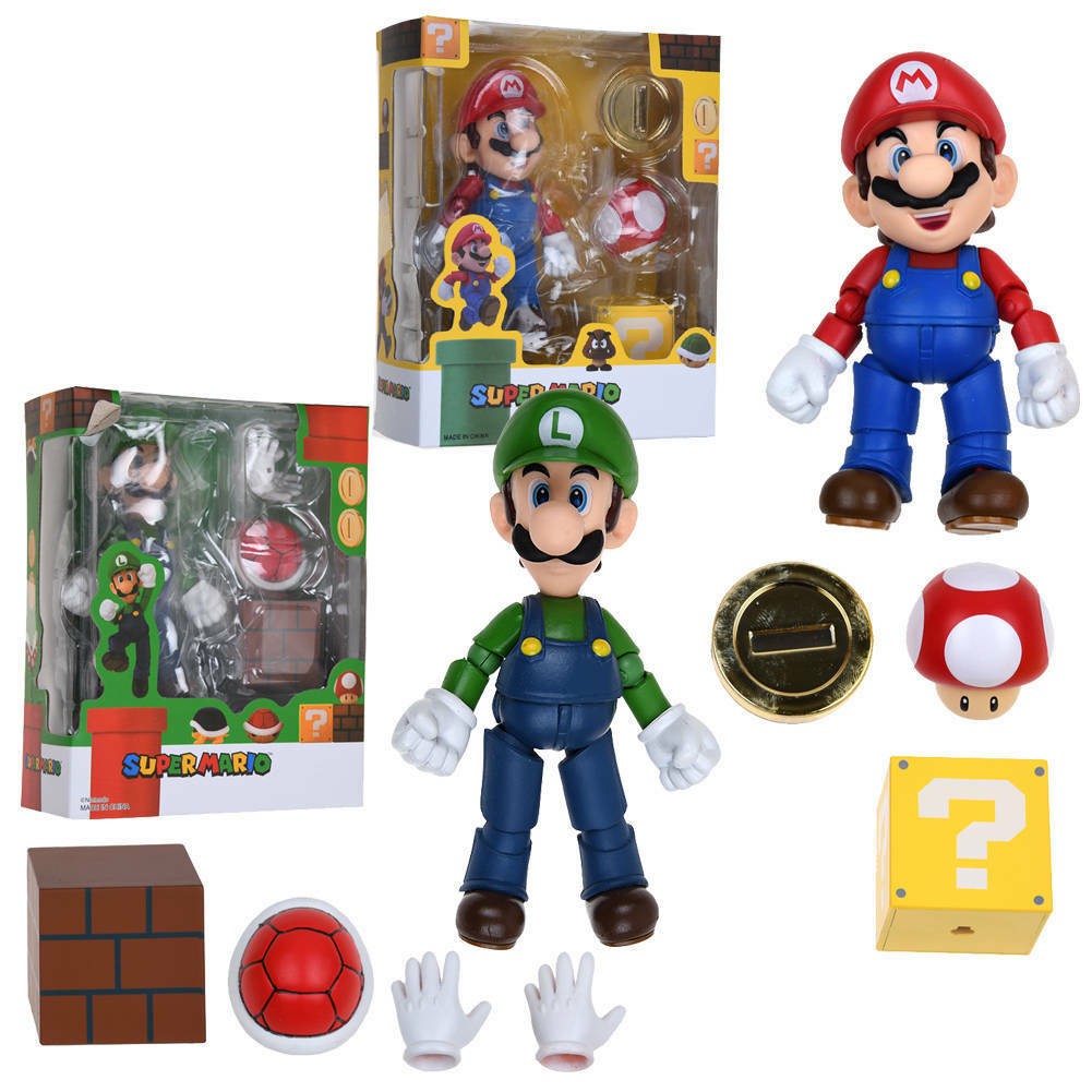 Sh figuarts mario 2024 and luigi