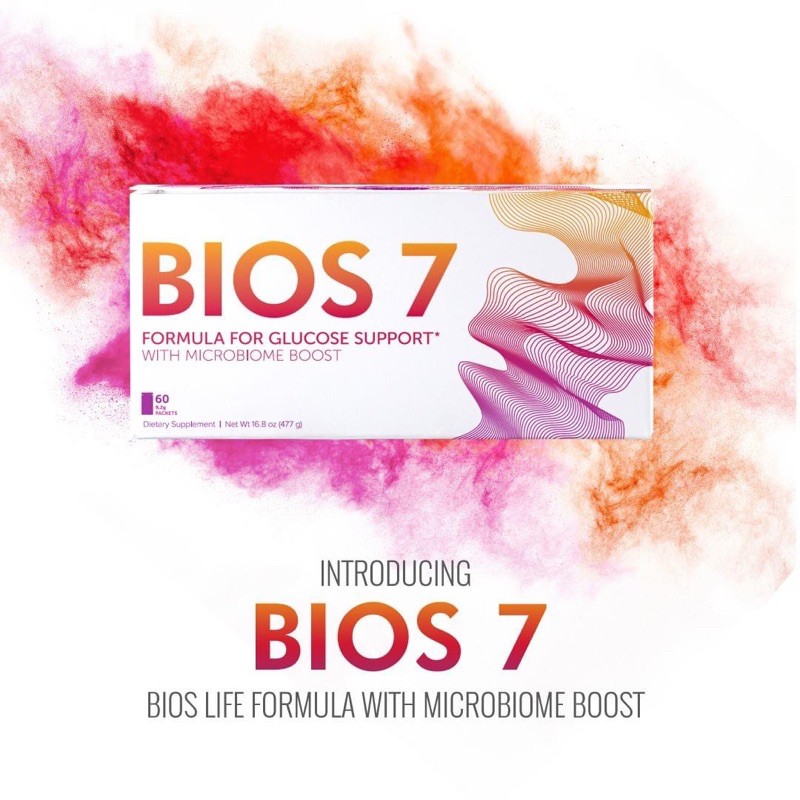 Unicity Bios 7 | Mixed Oat Fiber with Apple, Pomegranate, and Red
