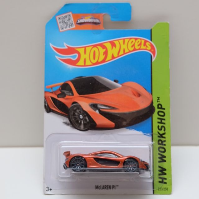 Hot wheels cheap mclaren p1 orange