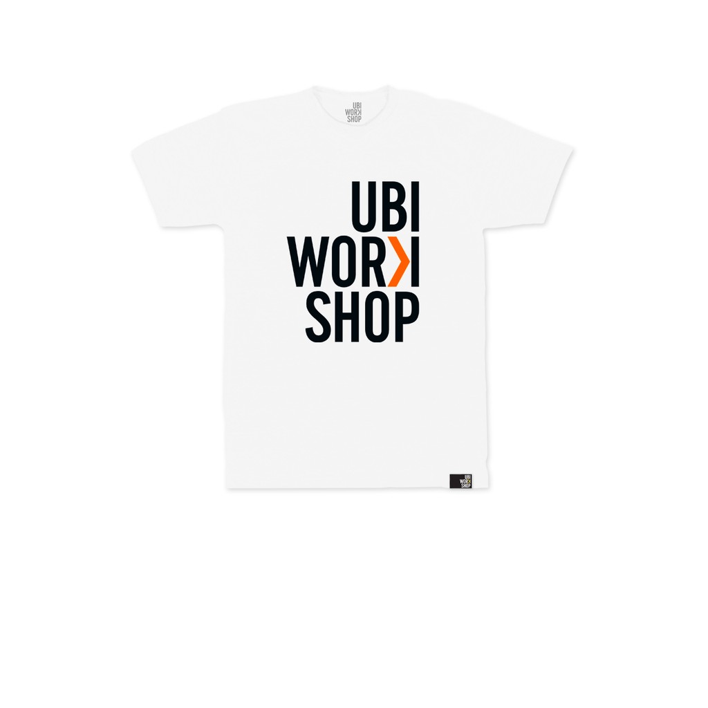 Ubi Workshop T Shirt White Shopee Malaysia