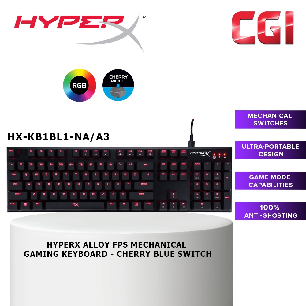 Hyperx alloy fps discount pro cherry blue