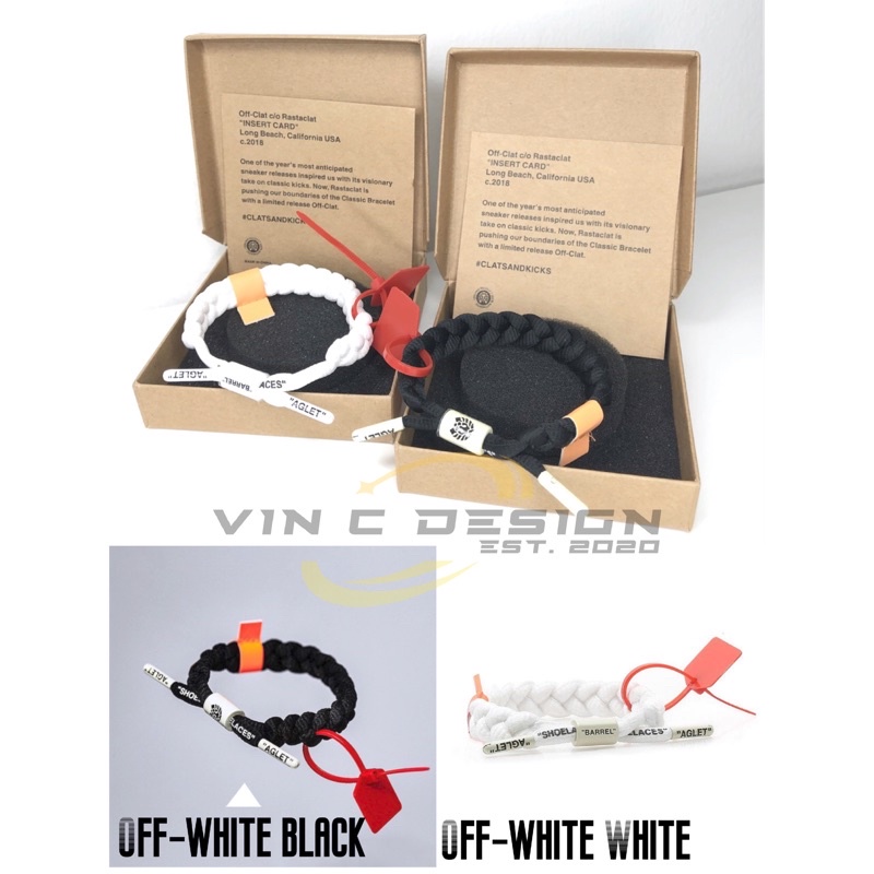 Off white outlet aglet bracelet