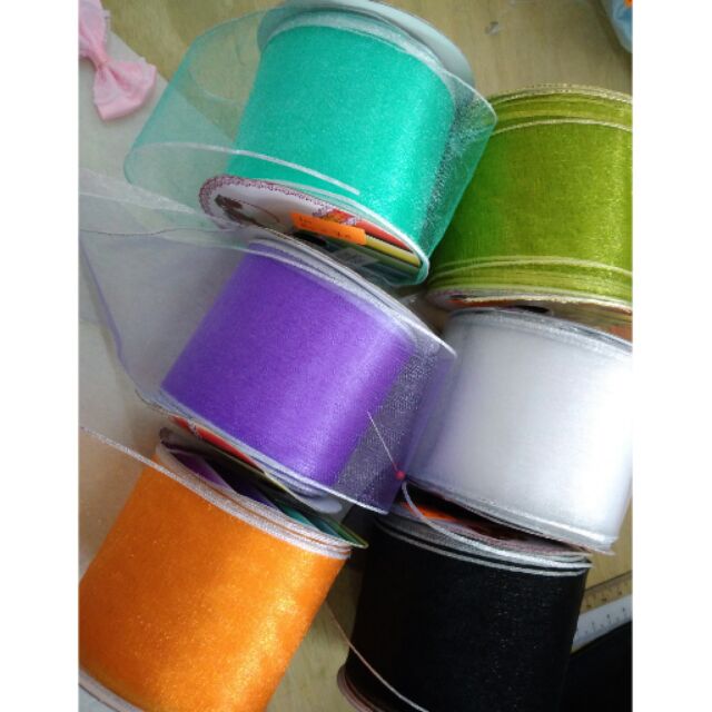 Cheap sale organza ribbon