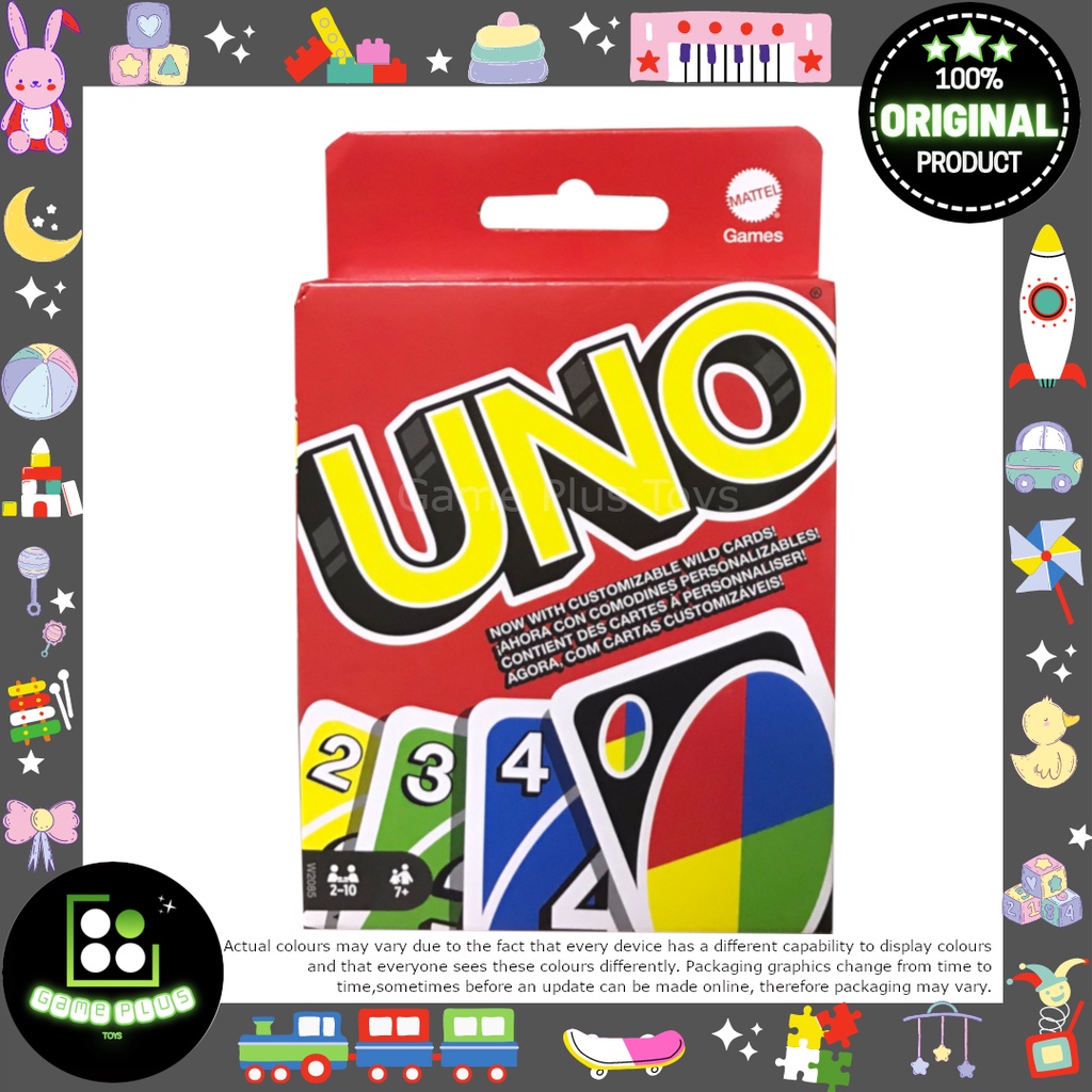 UNO Card Game by Mattel Games | Shopee Malaysia