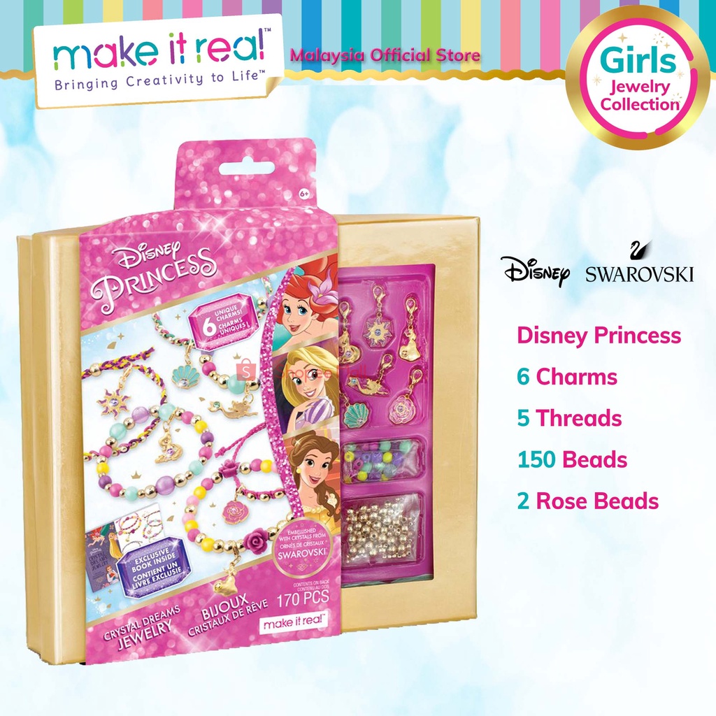 Disney Princess Crystal Dreams Jewelry Kit