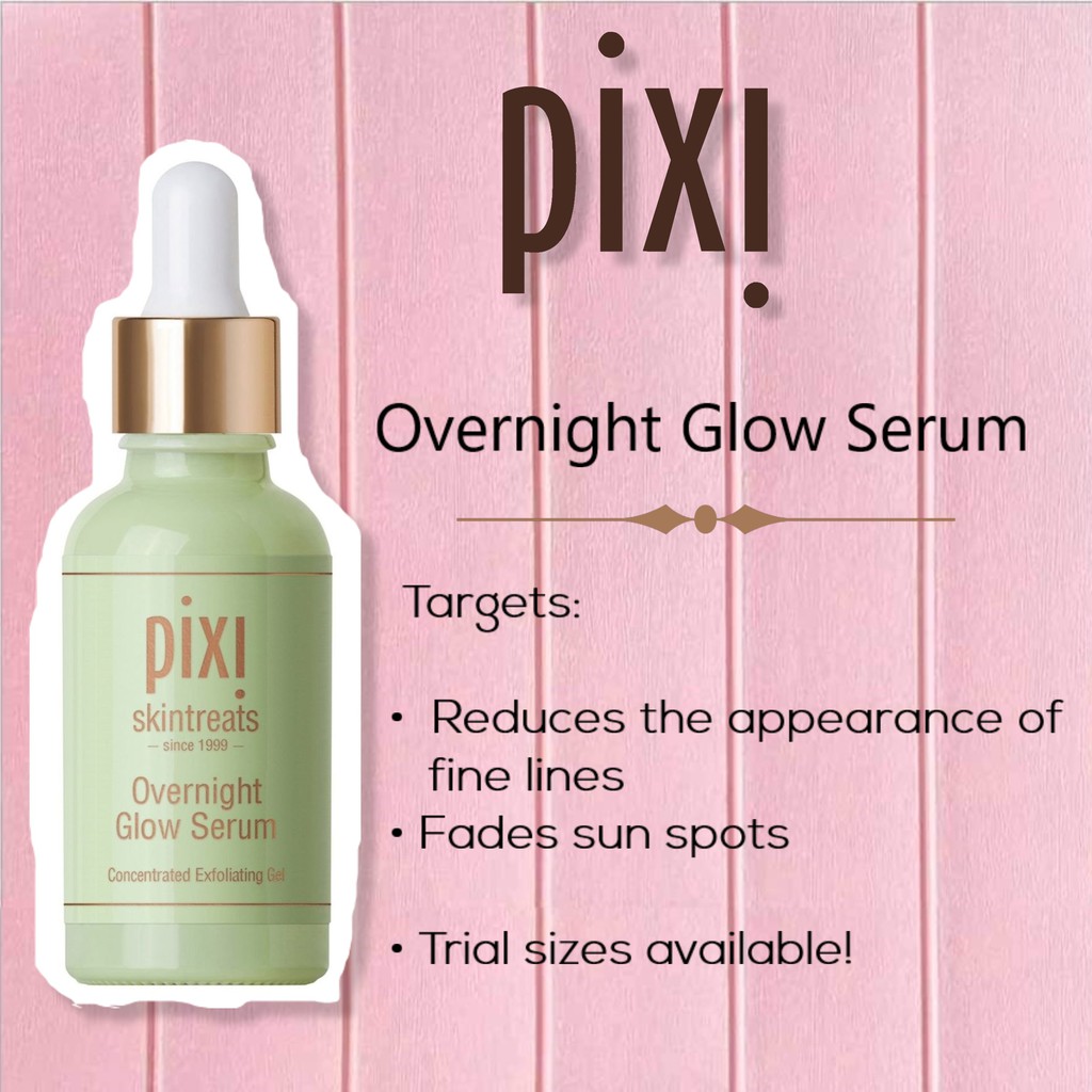 Pixi overnight glow deals serum