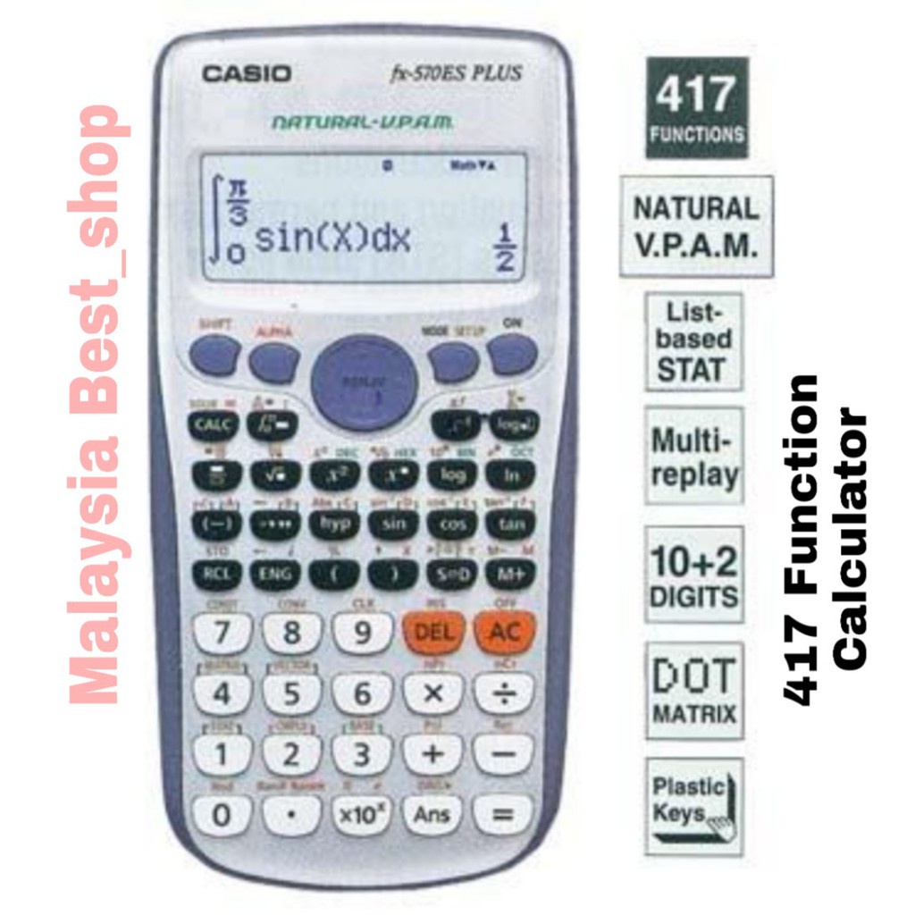 CASIO - Fx-570es Plus 2 - ePrice