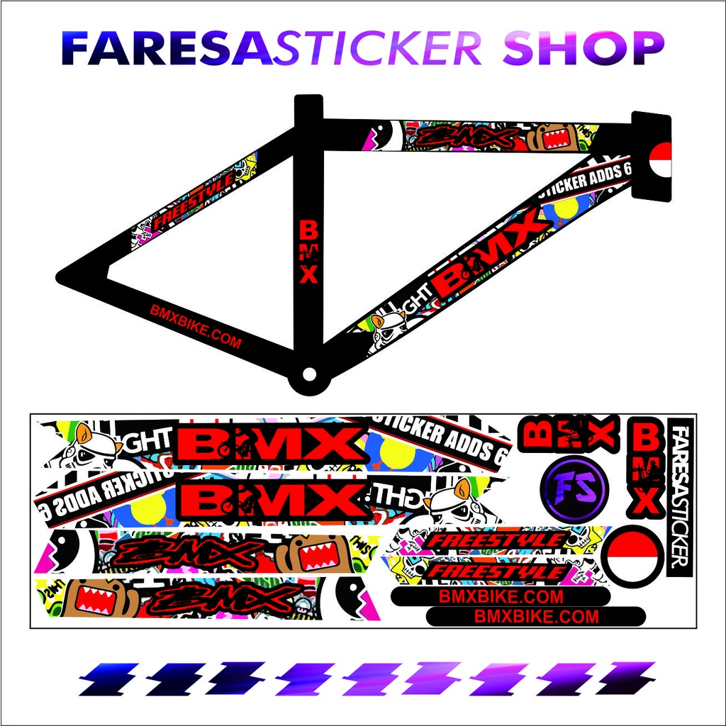 Bmx sales decals shop