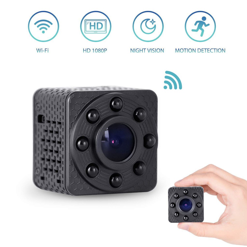 Wimaker Mini WiFi Spy IP Hidden Camera with Night Vision for Home