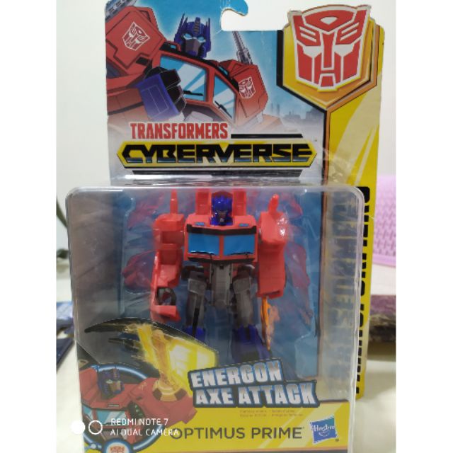 Transformers cyberverse best sale warrior optimus prime