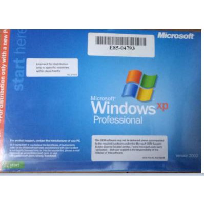 MICROSOFT WINDOWS XP PROFESSIONAL SP2 OEM PACK (ORIGINAL) | Shopee