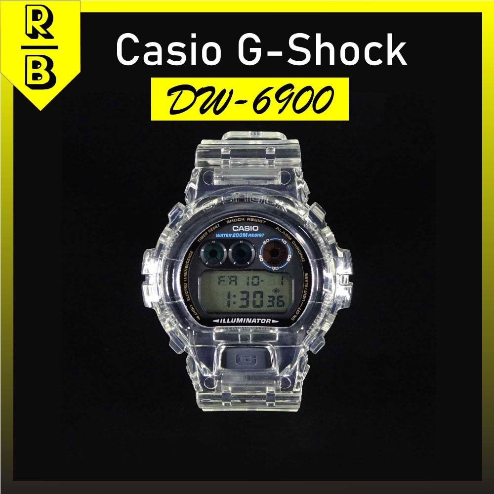 G shock dw6900 online transparent