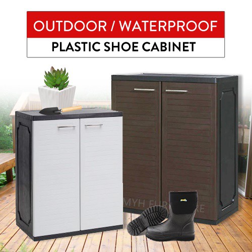 PLASTIC SHOE CABINET WATERPROOF OUTDOOR CABINET SHOE CABINET