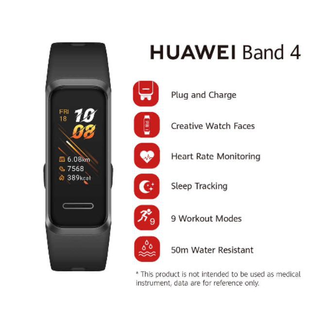 Huawei band 4 workout modes hot sale