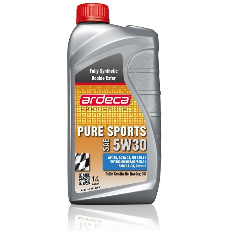 Ardeca Pure Sports 5W30 Fully Synthetic Double Ester Engine Oil (1L)
