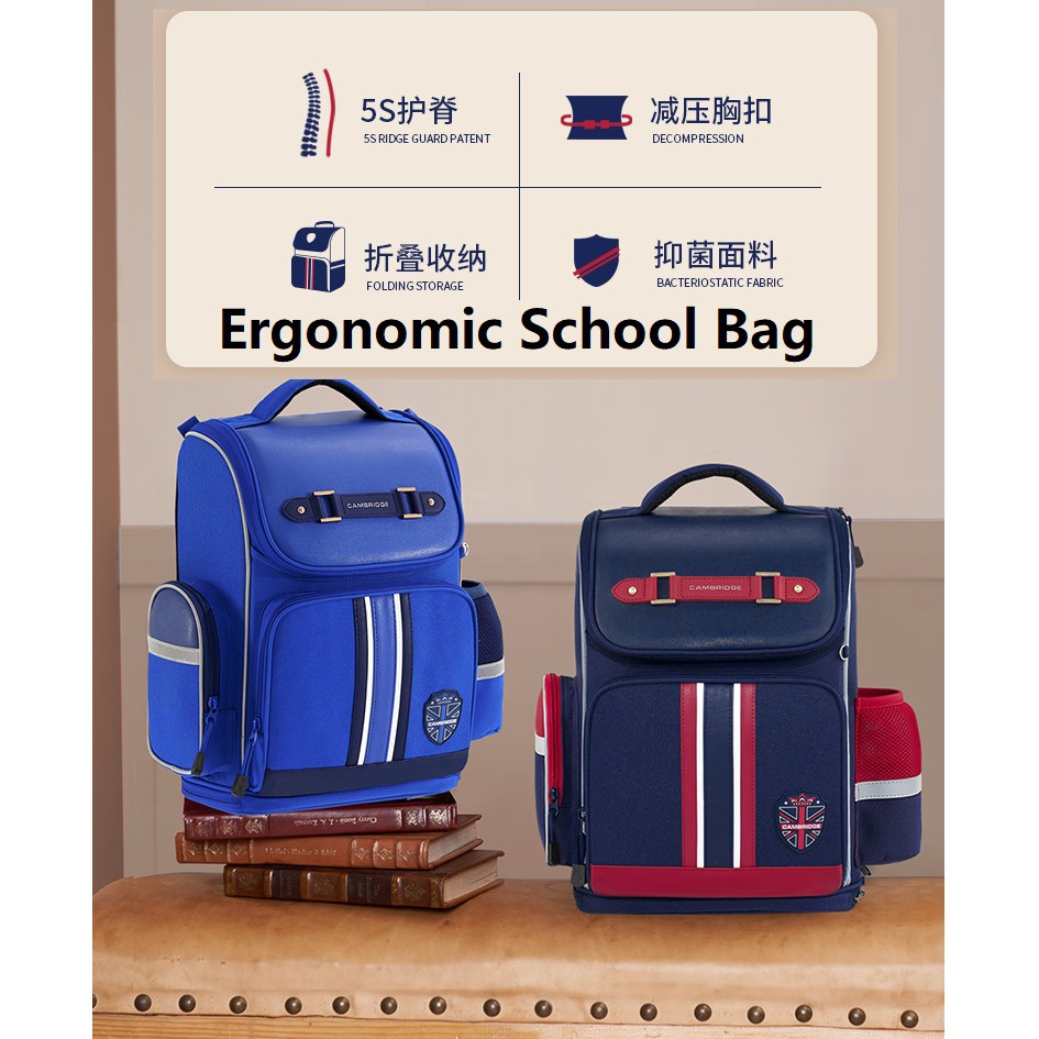 Ergonomic on sale school bag