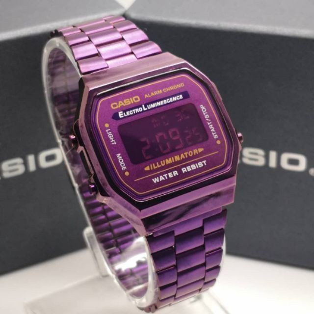 Casio purple clearance