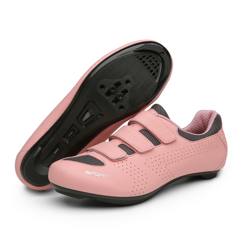 Womens pink cheap cycling shoes