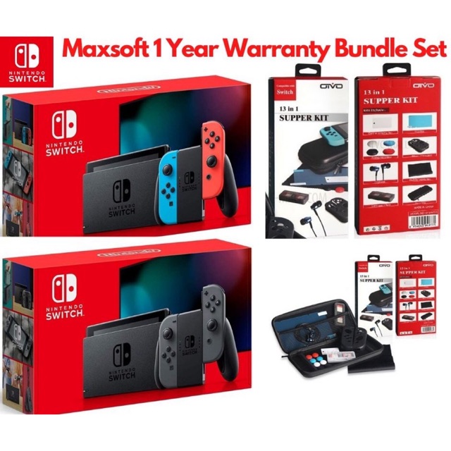 Nintendo switch with warranty new arrivals