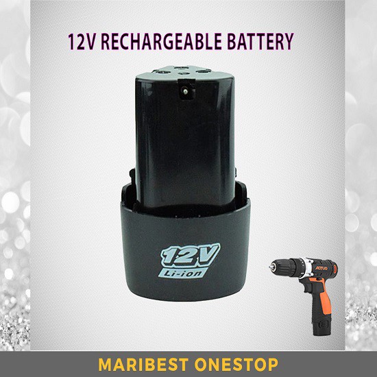 Rechargable Lithium Battery for Cordless Drill 12V Li Ion